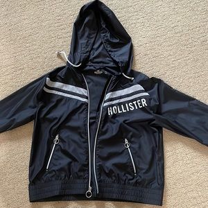 Hollister light windbreaker jacket